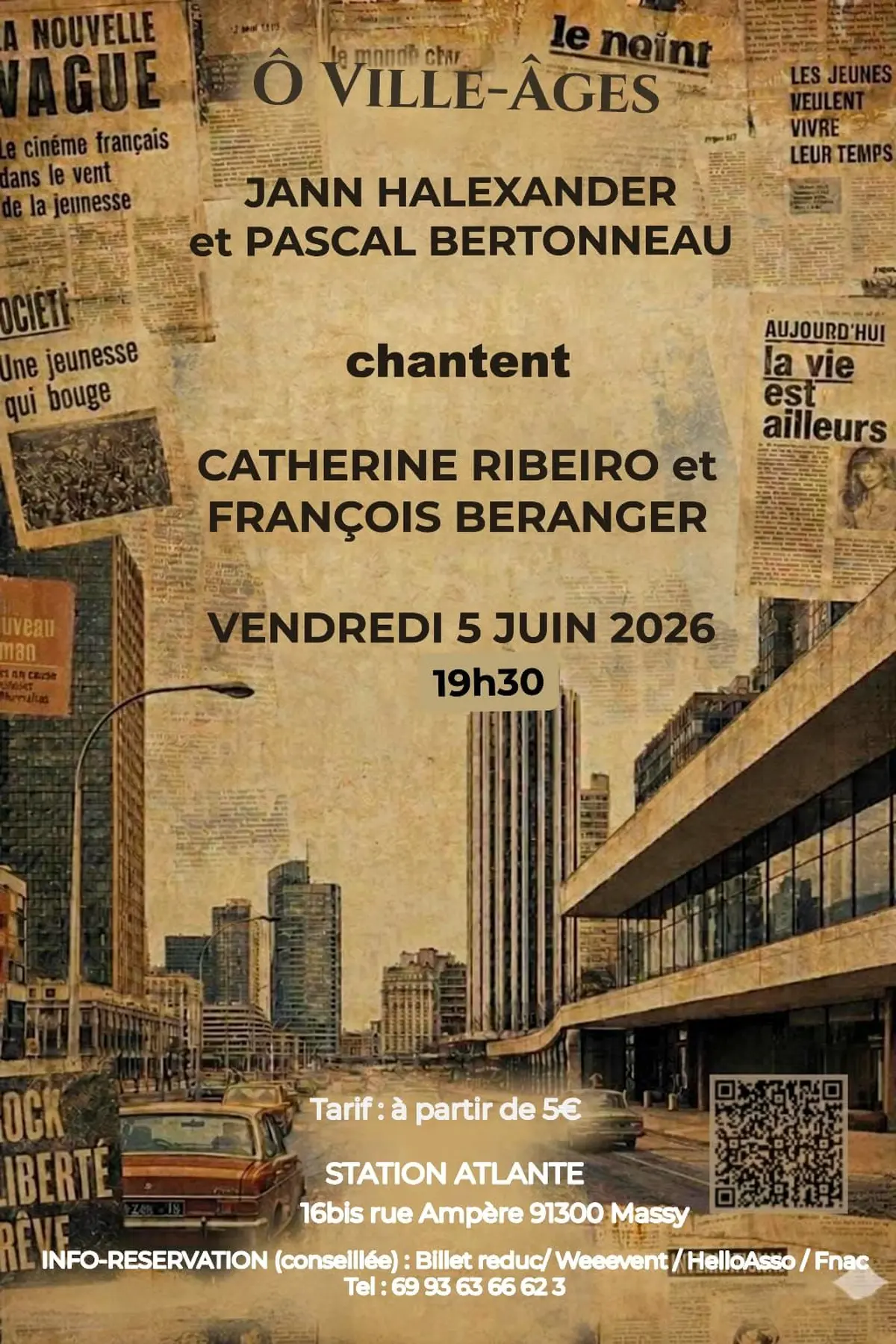 Hommage à Catherine Ribeiro et François Béranger