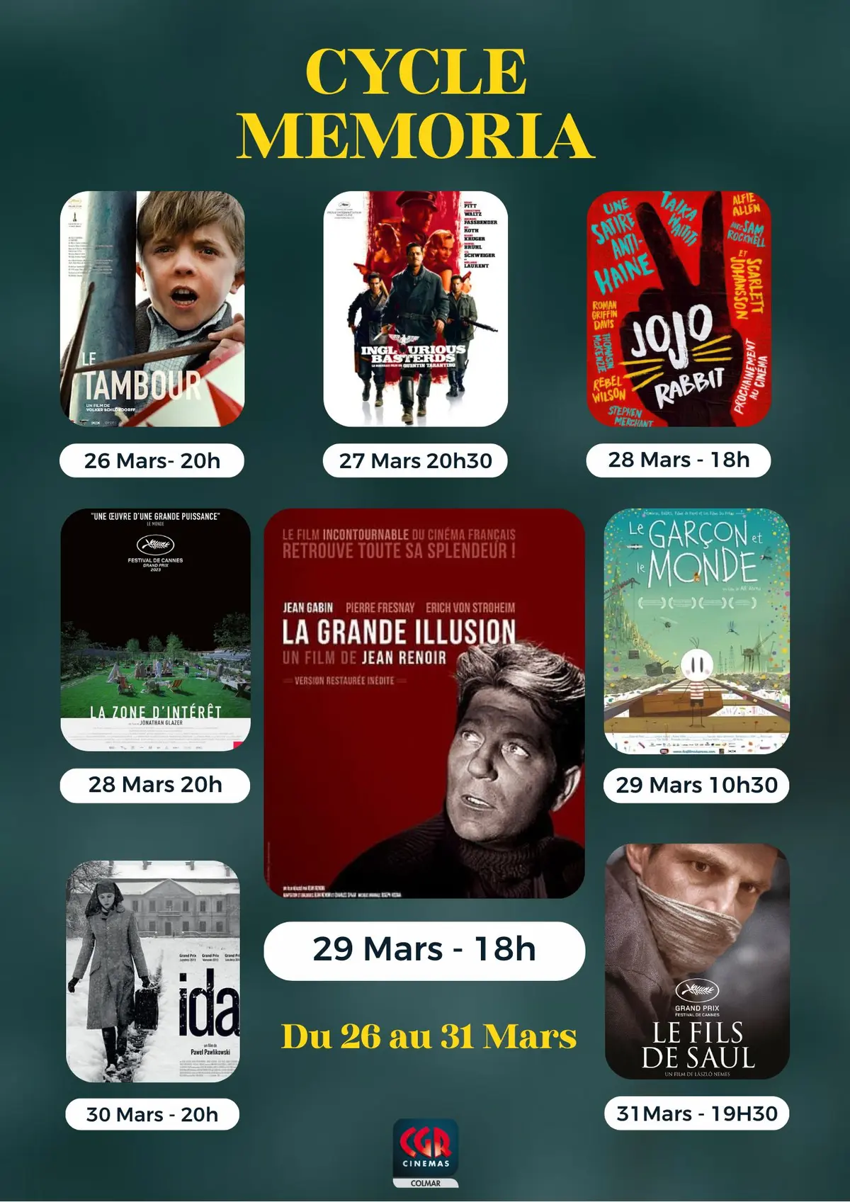 MEMORIA - Le Cycle Mémoire au cinéma