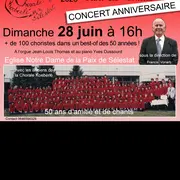 Concert exceptionnel des anciens de la Chorale Koeberlé de Sélestat