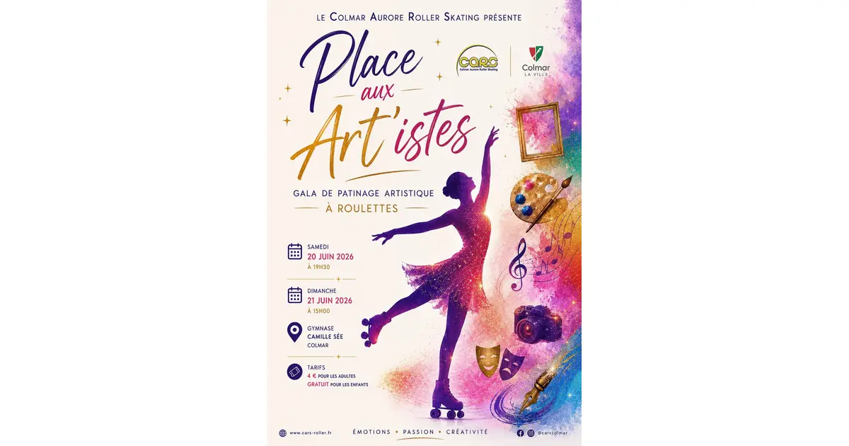 Gala de patinage sur roulettes du CARS - "Place aux Art'istes"