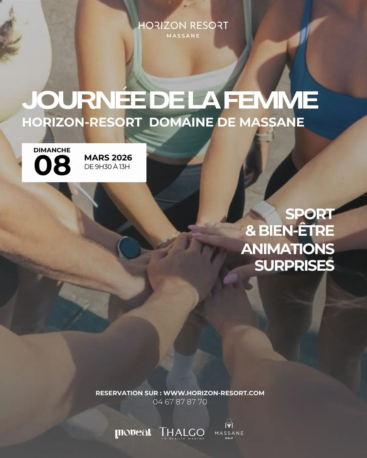 Célébrons ensemble la Journée de la Femme à Horizon Resort Massane 