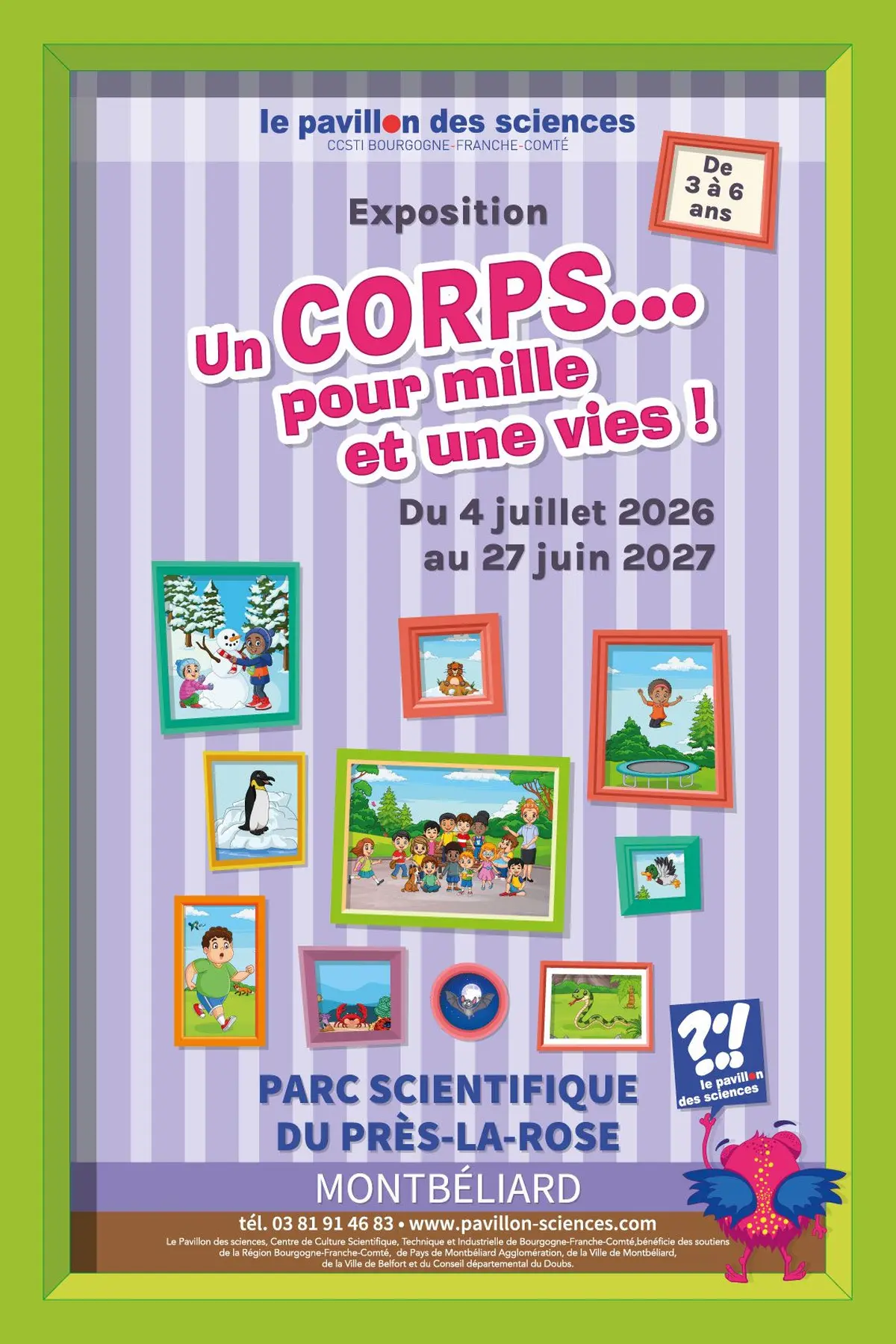 Exposition Un corps... pour mille et une vies