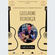 Diner spectacle Guillaume Deininger, Pop-Folk