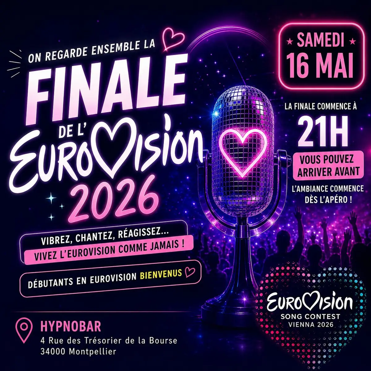 Diffusion finale Eurovision 2026