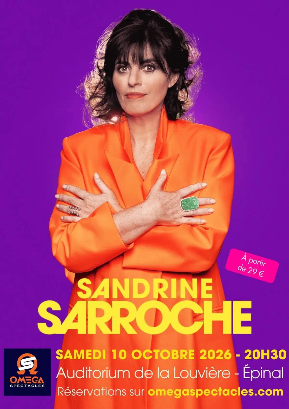 Sandrine Sarroche à Épinal