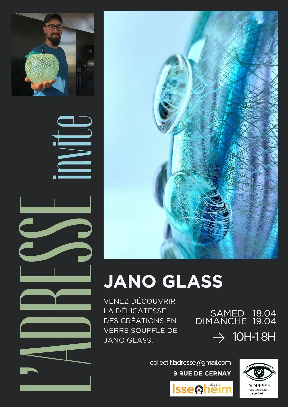 L'Adresse invite Jano Glass