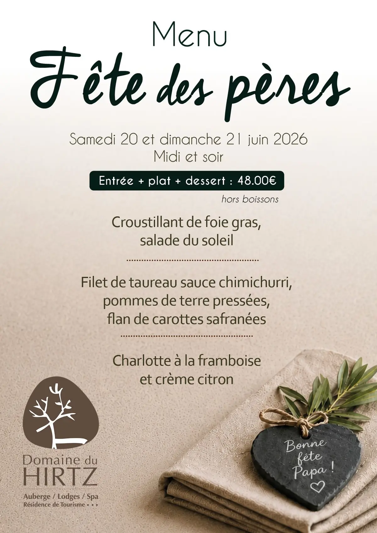 À table avec Papa