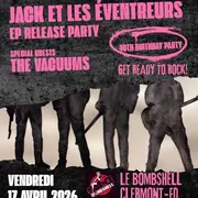 Concert Jack et les éventreurs / The Vacuums,  Le Bombshell -TONE RECORDS