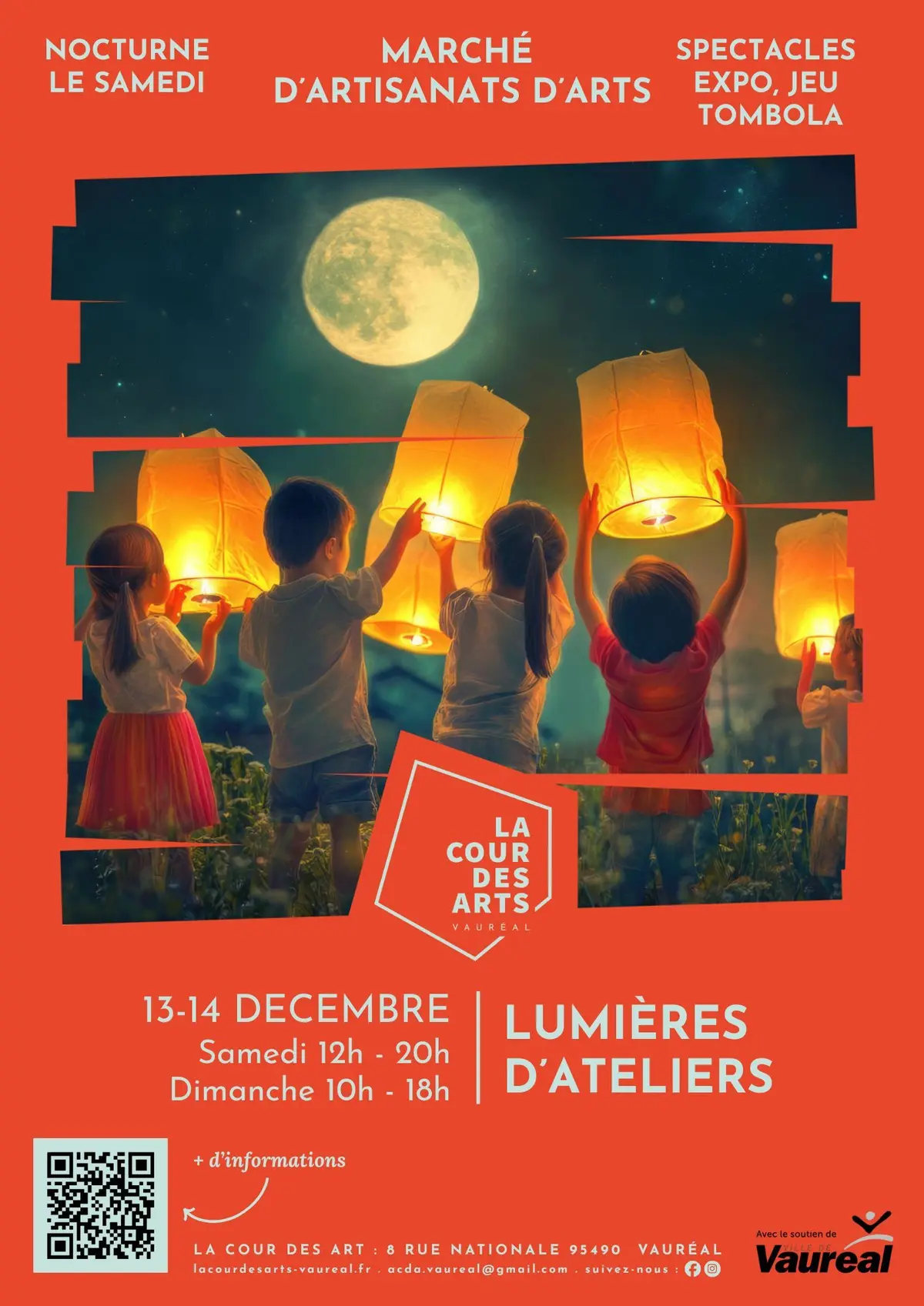 Lumières d’Ateliers – Marché de Noël de la Cour des Arts de Vauréal