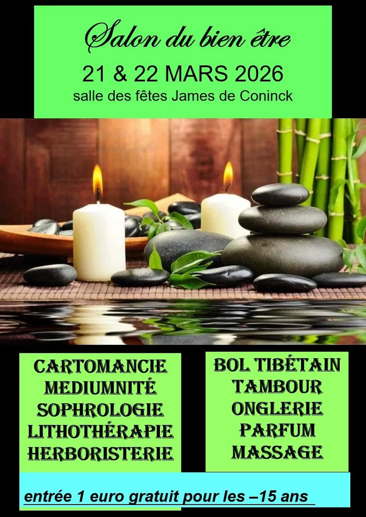 Salon du bien-être au Havre salle des fêtes James de Conninck