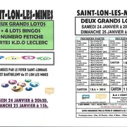 Deux supers lotos bingos avec fétiche