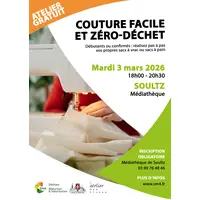 Atelier couture facile et zéro-déchet &copy; SM4