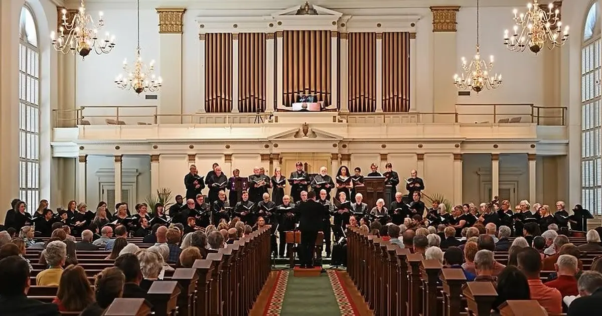 American Choir for World Peace à l'Église de la Madeleine
