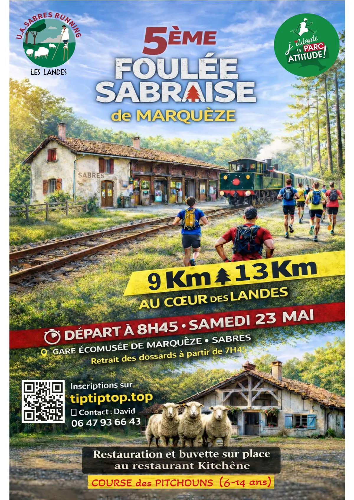 Foulée Sabraise de Marquèze