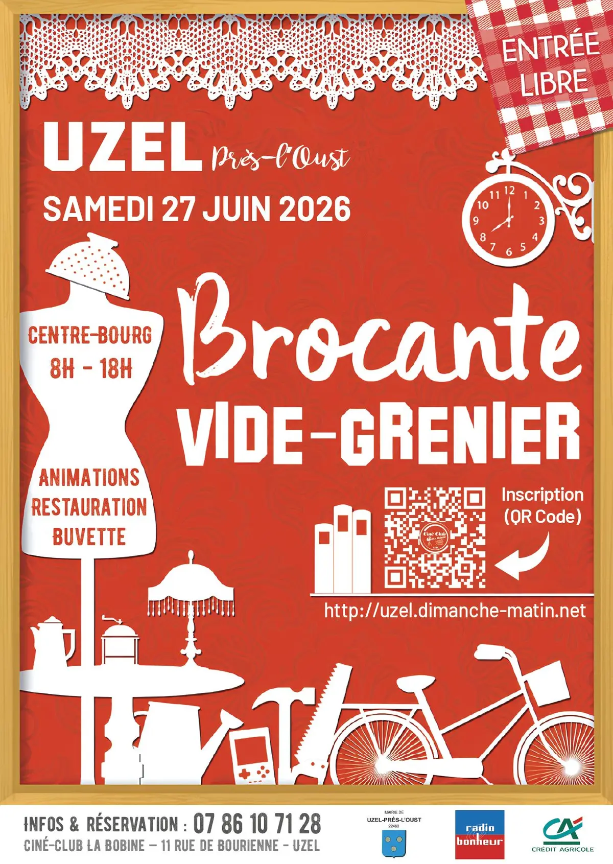 Vide-Grenier - Brocante avec animation musicale 