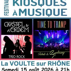 Kiosques à Musique :  CHASTEL & A ORDEM - TIME TO TRAMP (tribute supertramp)