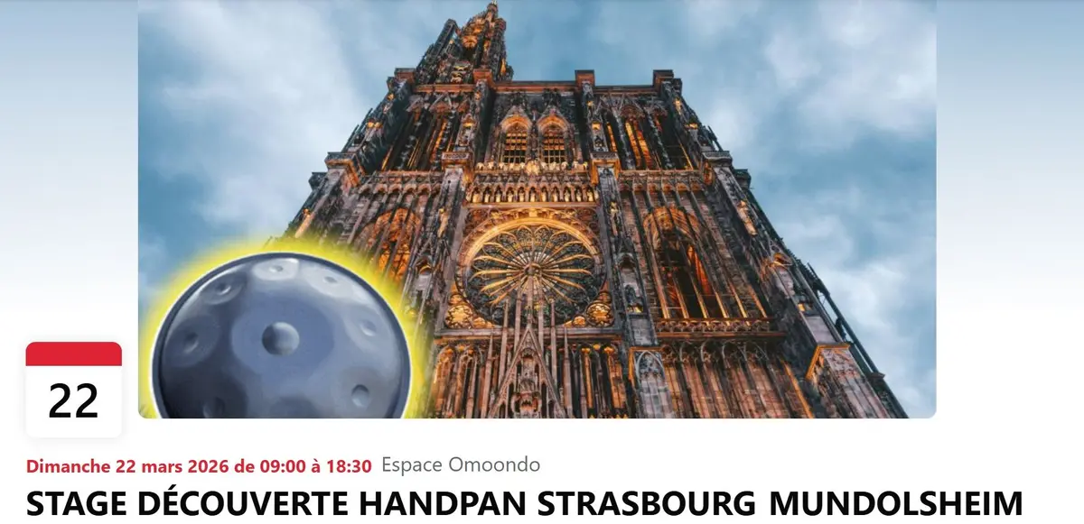 Stages d'initiation handpans avec Keapan - Strasbourg Mundolsheim