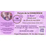 Forum de la Conscience à Barr les 23/24 mai 2026