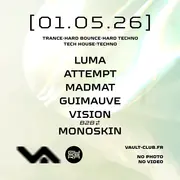 VAULT - Floor 1 by Kollektiv GääberGäässli (CH) / Floor 2 Tech house - Techno