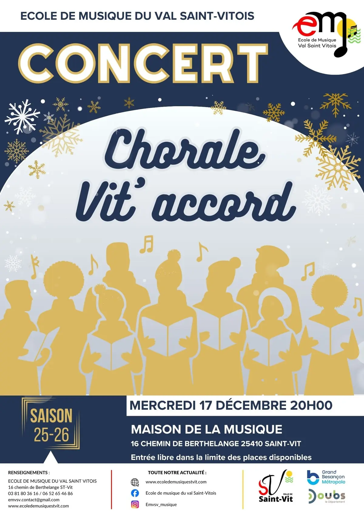 Concert Chorale Vit' Accord