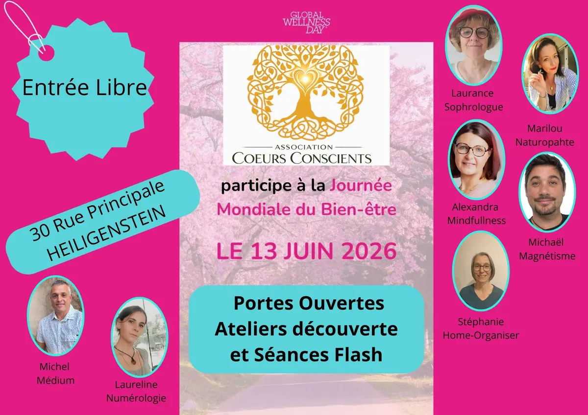 Journée Mondiale  Bien-Etre: Portes Ouvertes  à la Ferme des Coeurs Conscients