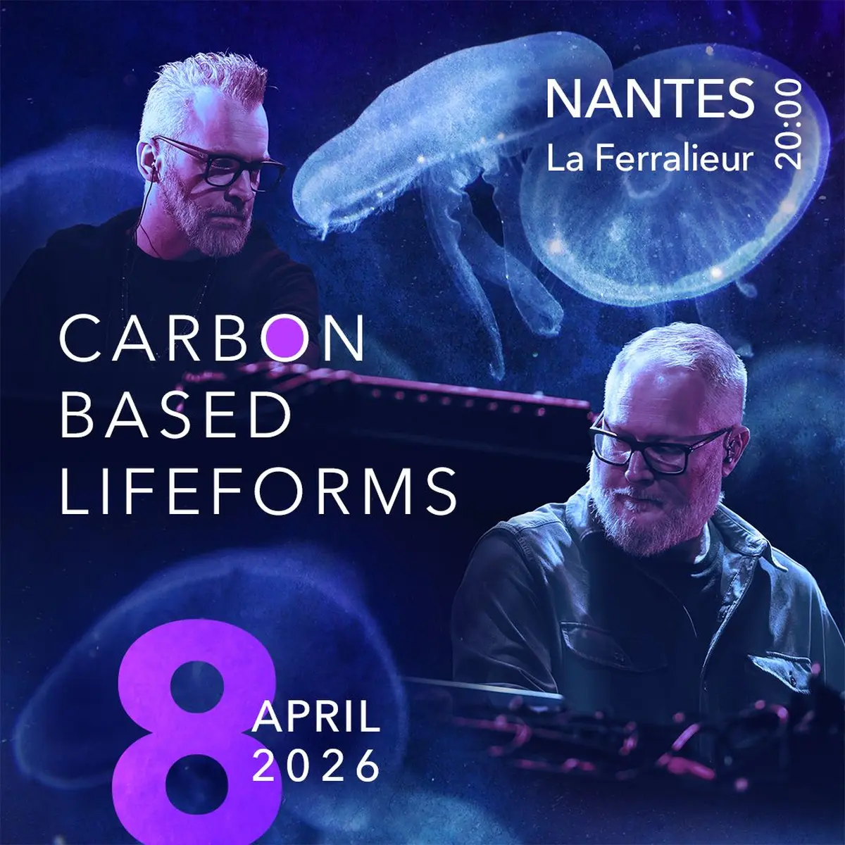 Carbon Based Lifeforms - Nantes - 08.04.26 - Le Ferrailleur