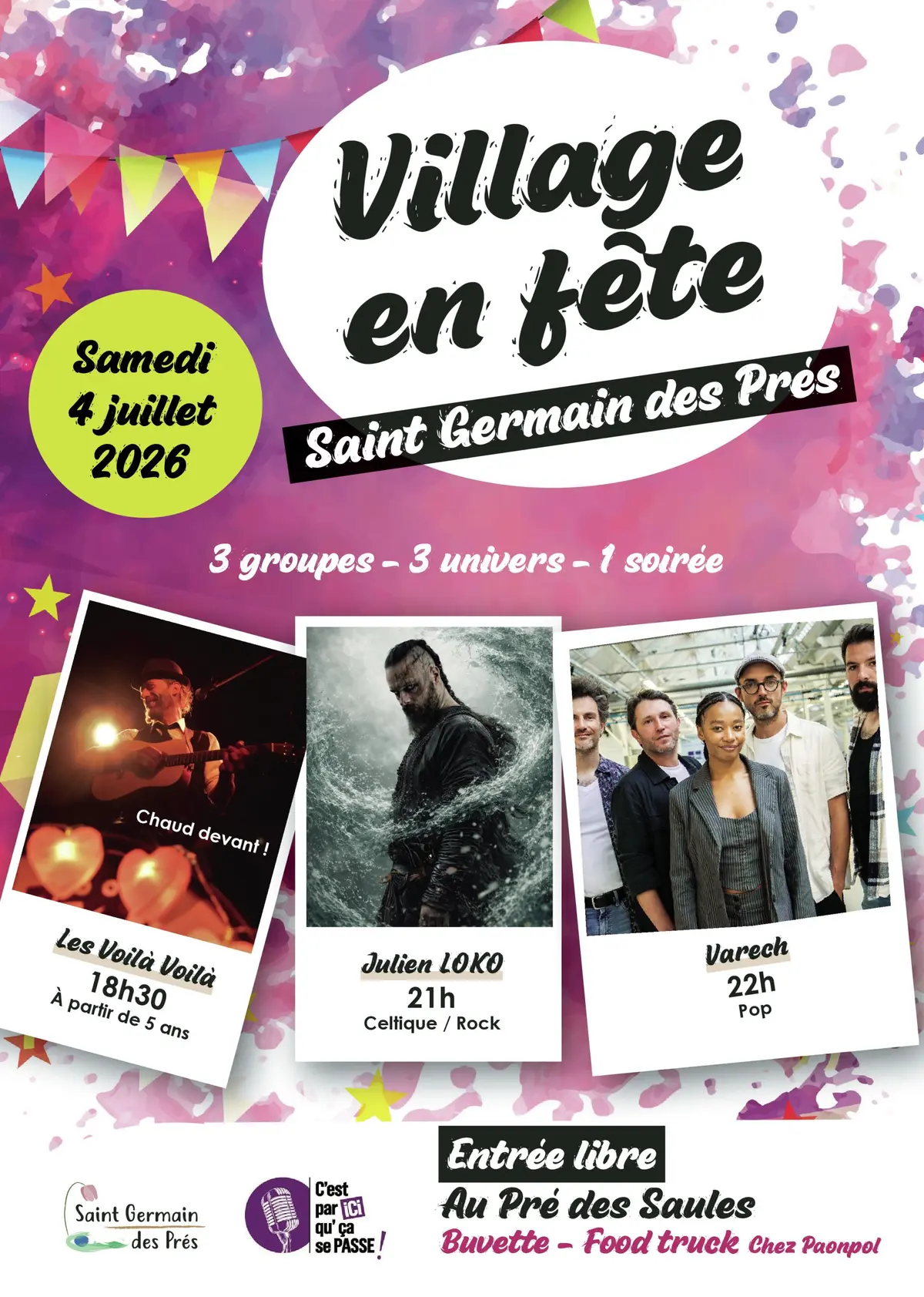Village en fête !