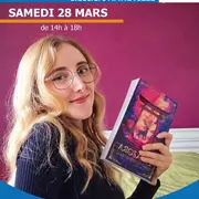 Amnéville : Claire Ivacci en dédicace au Leclerc