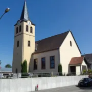 L\'église de Kriegsheim, ses vitraux et son orgue