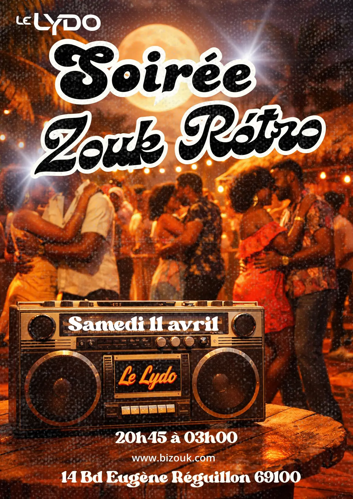 Zouk Rétro au Lydo