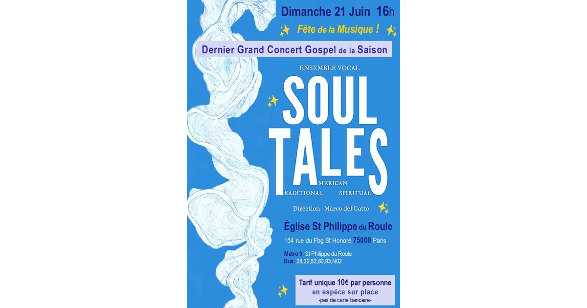 Grand Concert GOSPEL pour la Fête de la Musique !