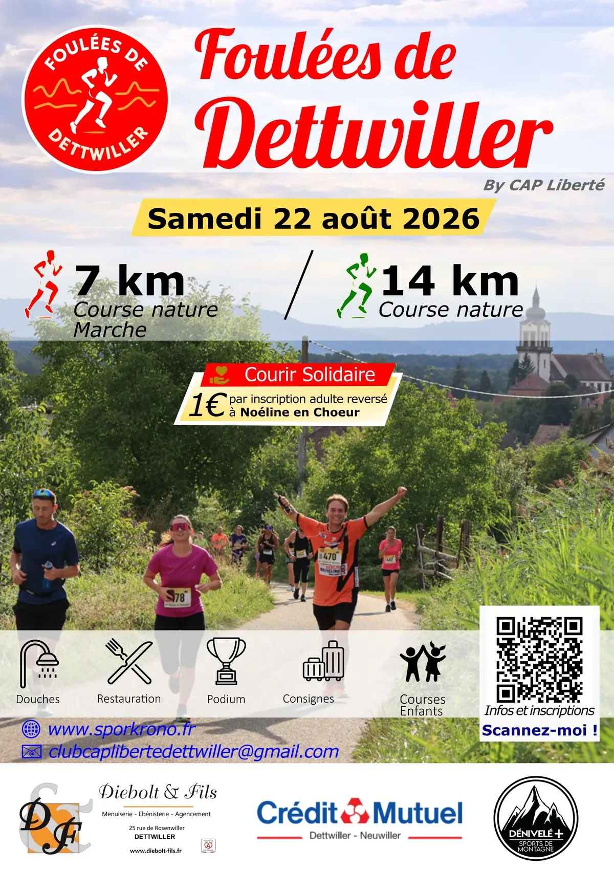 Les 9èmes foulées de Dettwiller 