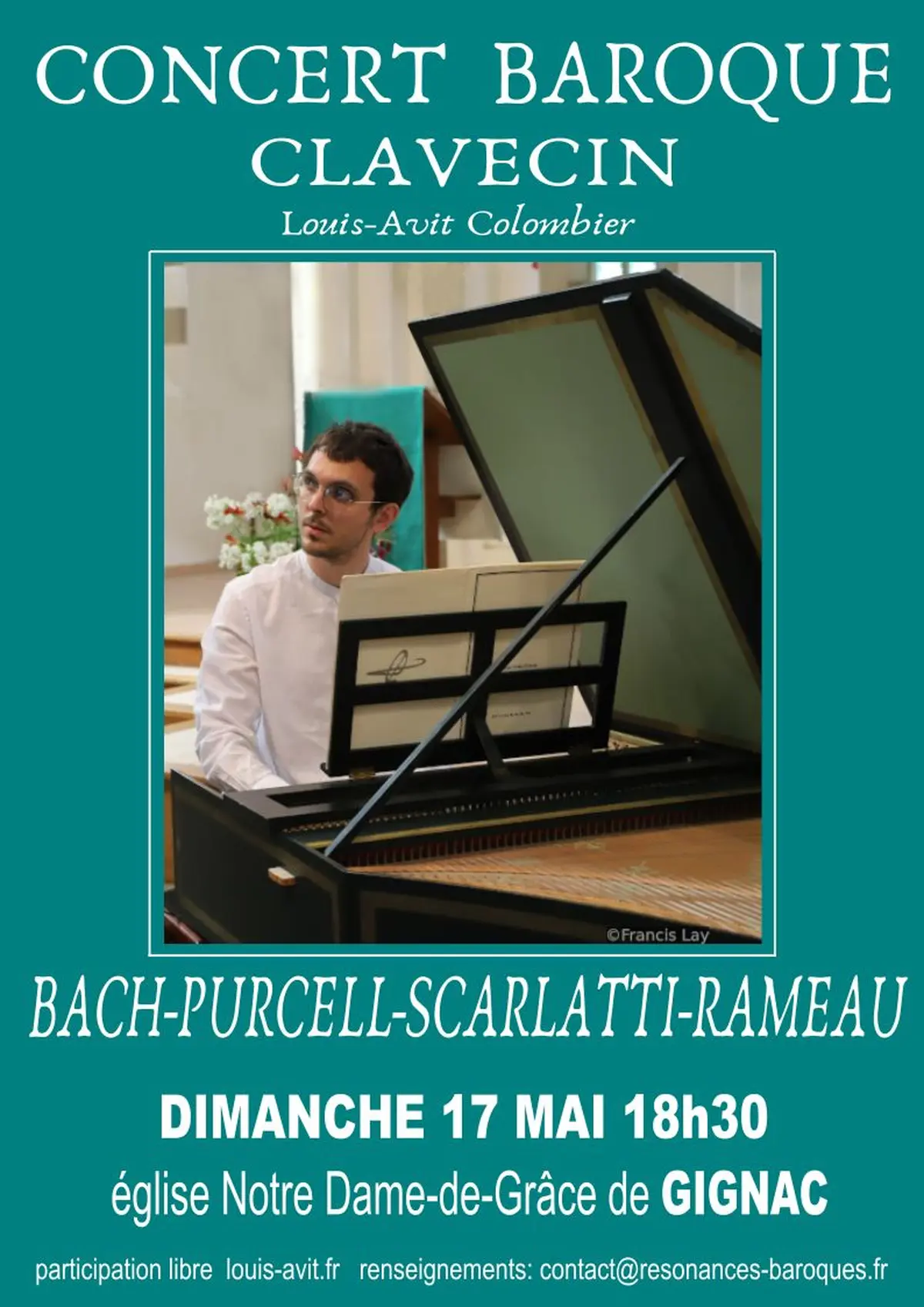 Voyage baroque pour clavecin