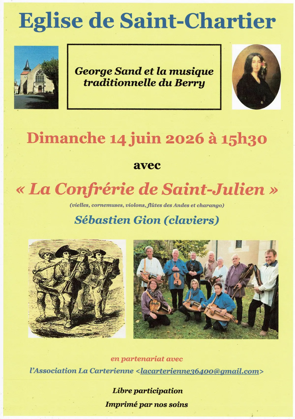 Les liens entre George Sand et la musique traditionnelle