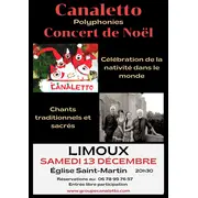 Concert de NOËL à Limoux (11) le Sam 13 déc