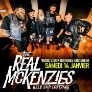 The Real Mckenzies (Irish Rock) + guest chez Wood Stock Guitares