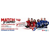 Spectacle d’improvisation (humour) &copy; IA - Patinoire de Colmar