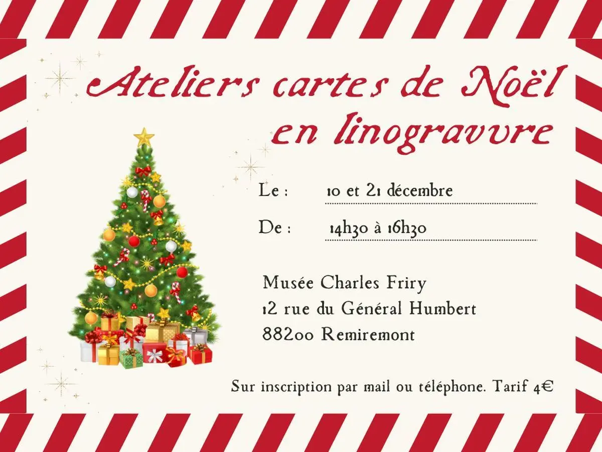 Atelier cartes de voeux