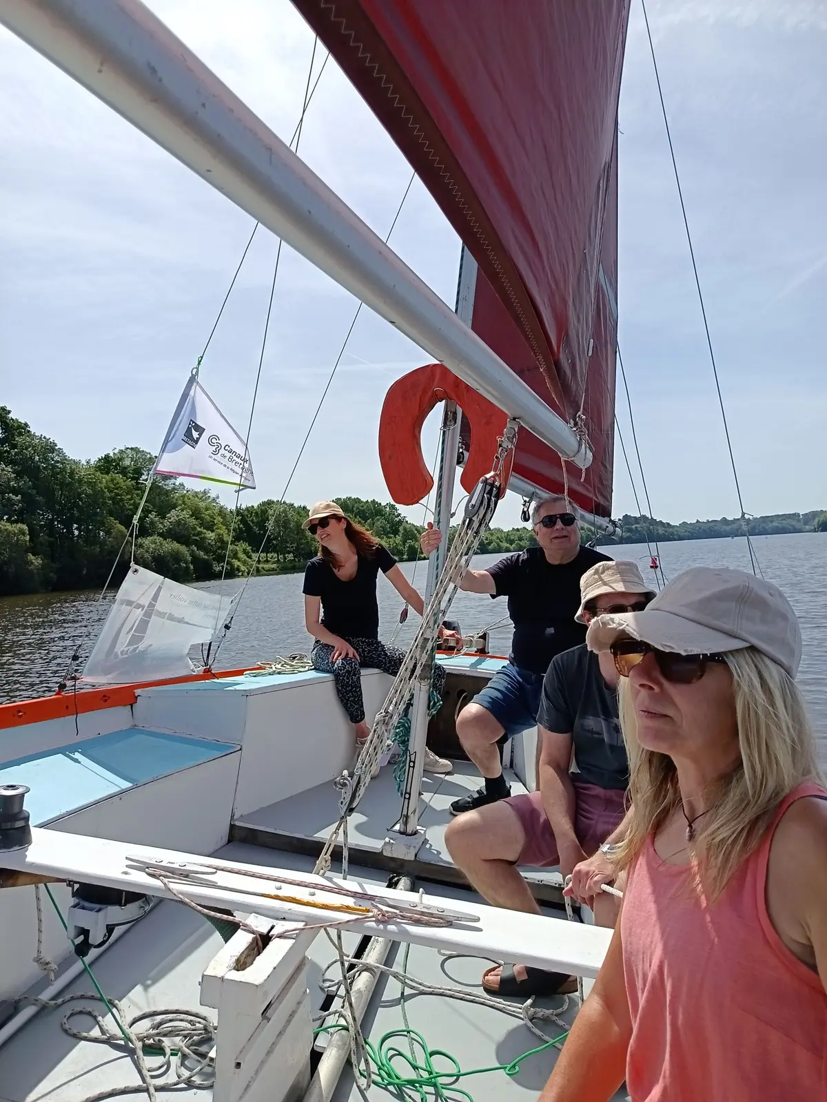 1/2 Journée voile, à la découverte de l'Erdre