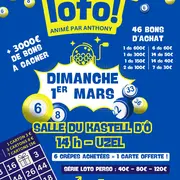 Super loto à Uzel animé par Anthony