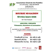 Bourse aux vêtements mi-saison adultes enfants