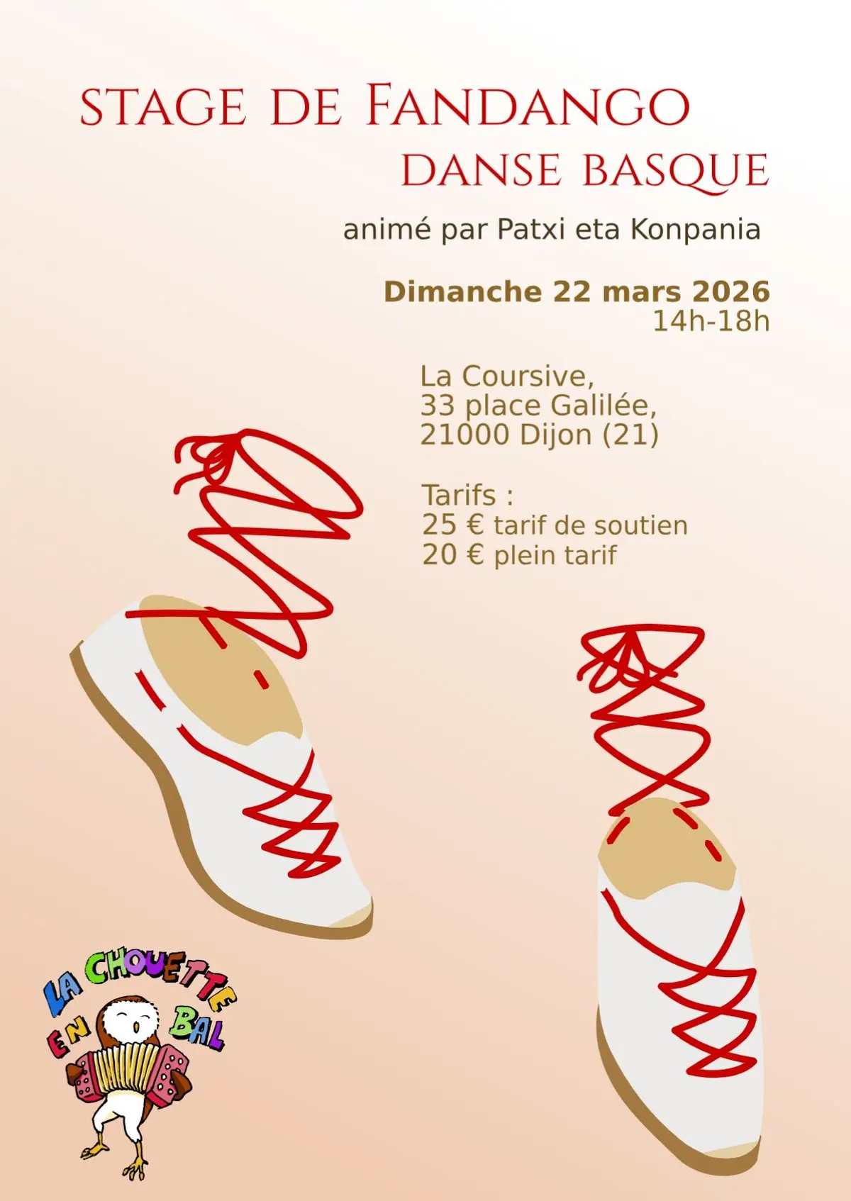 Stage de Fandango avec Patxi eta Konpania