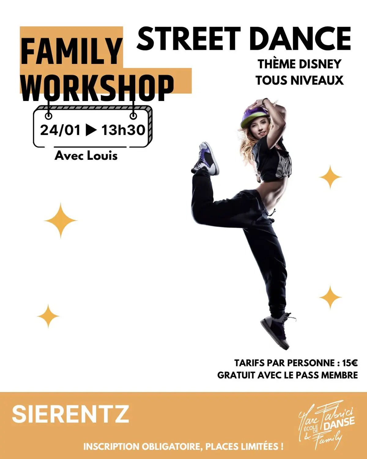Street Dance et magie Disney : un atelier dansé à Sierentz