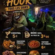 Happy hour bar restaurant le 15 