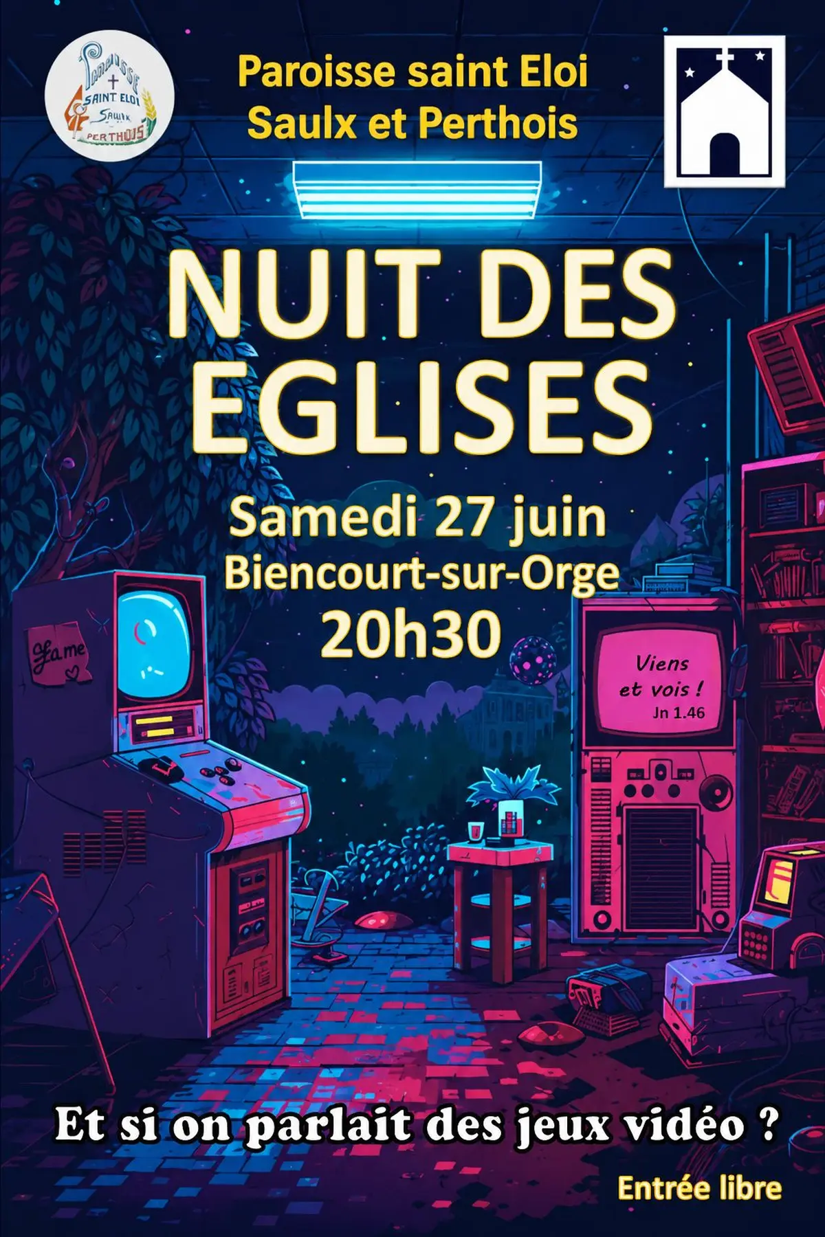 Nuit des églises : l'église saints-Pierre-et-Paul ouvre ses portes en soirée 