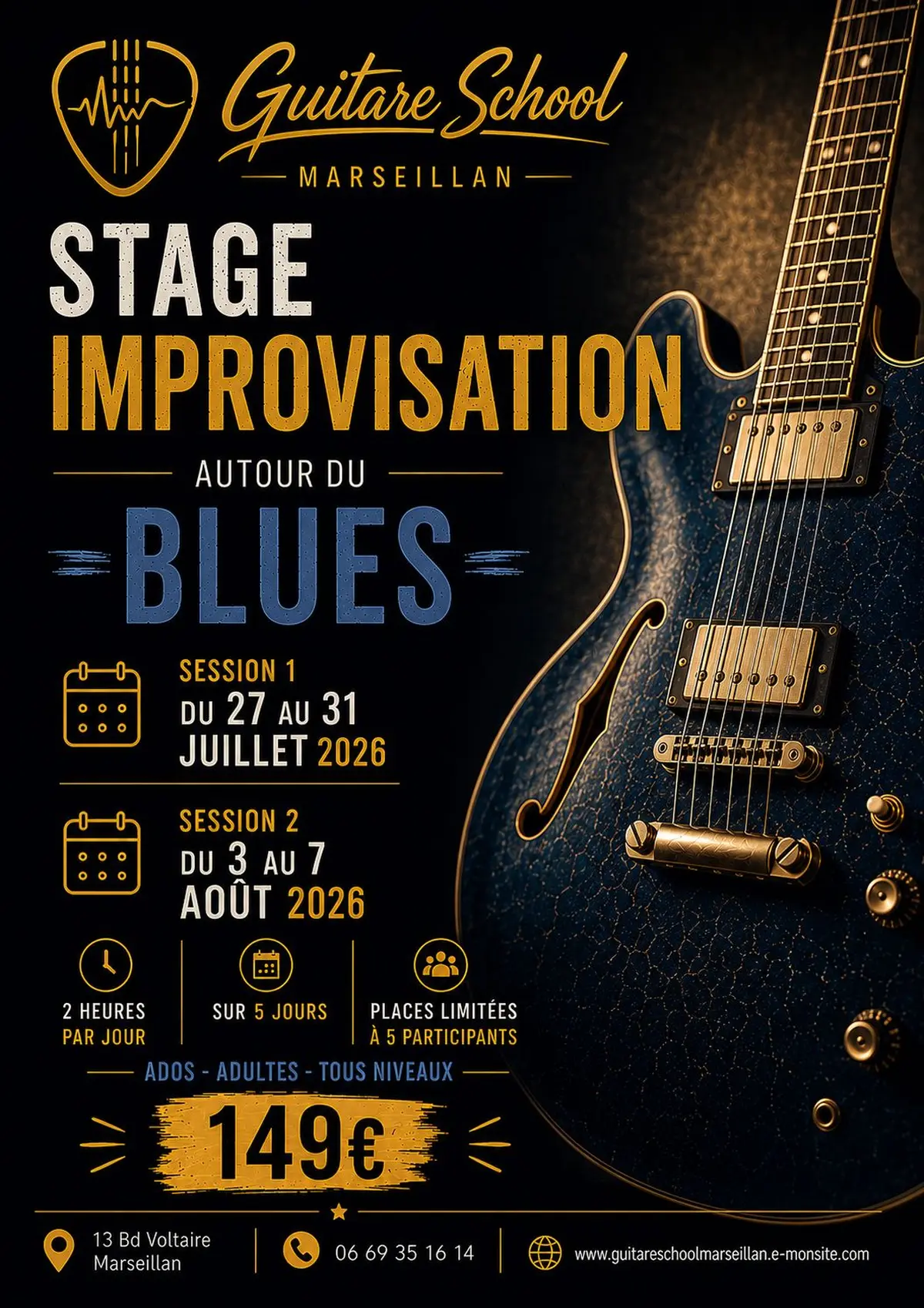 Stage Improvisation Guitare 