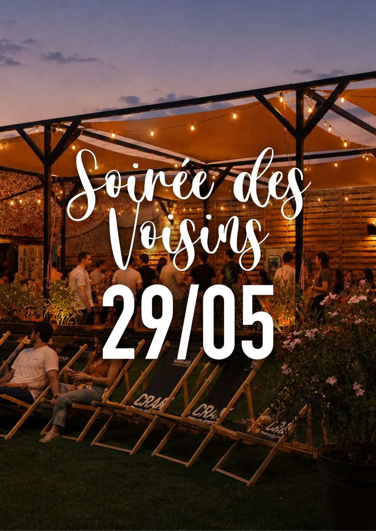 Soirée des Voisins à la Guinguette