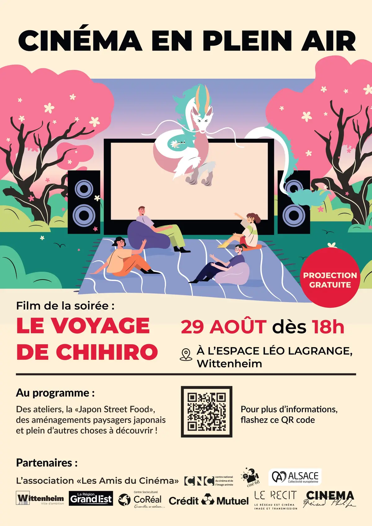 Ciné Plein Air Le Voyage de Chihiro