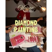 Atelier diamond painting par maison mathilda au qg