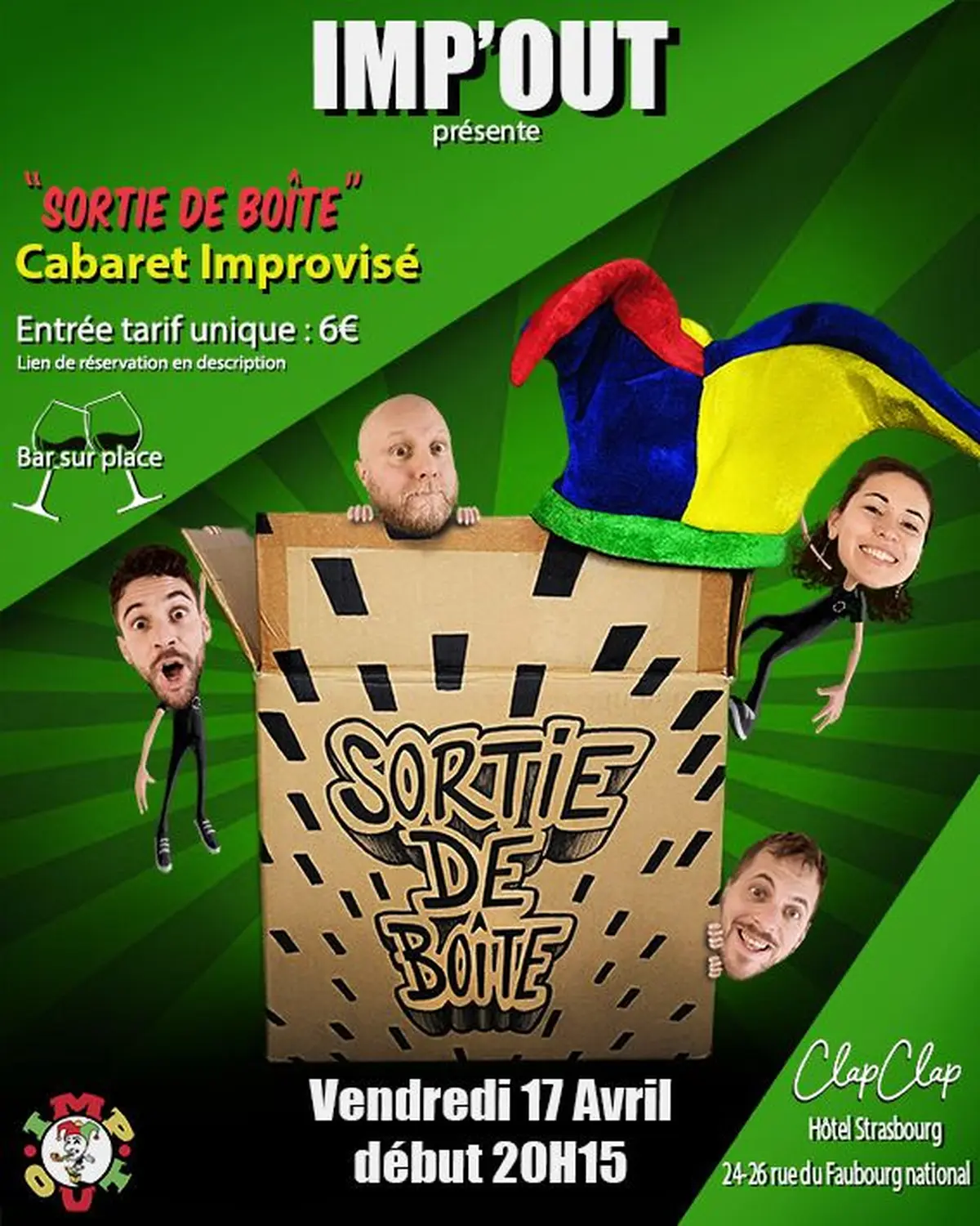[IMPRO] Imp'out - Sortie de boîte